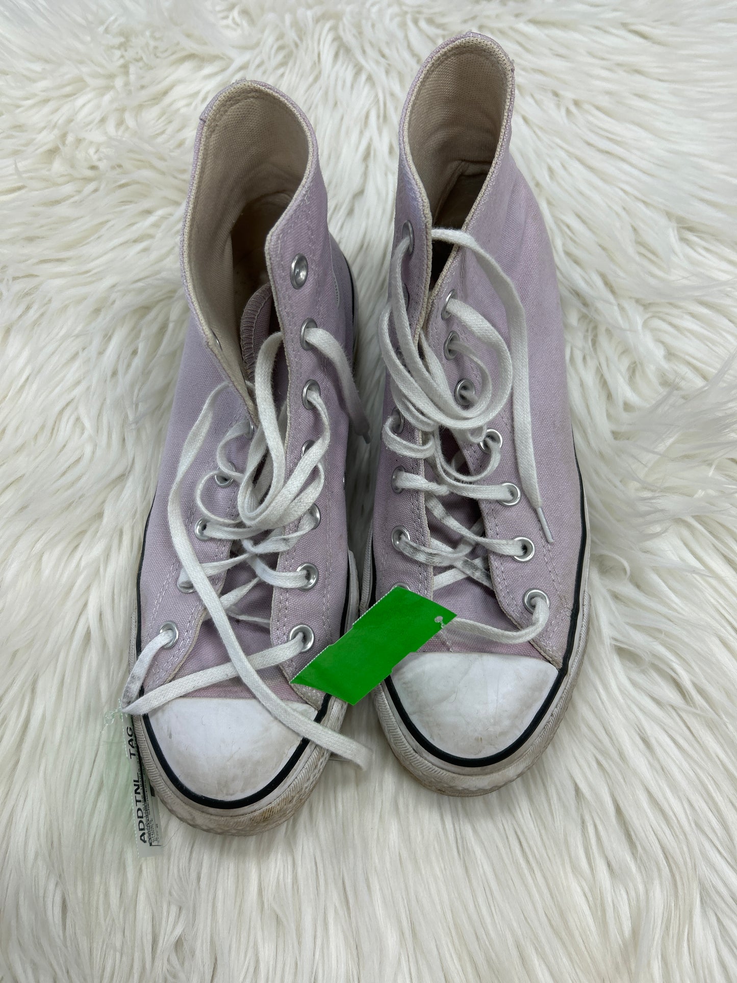 Shoes Sneakers Platform By Converse In Purple, Size:8