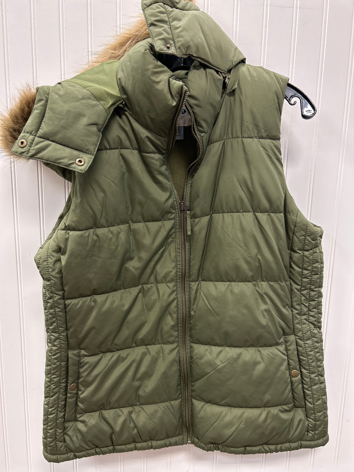 Vest Puffer & Quilted By Old Navy In Green, Size:L