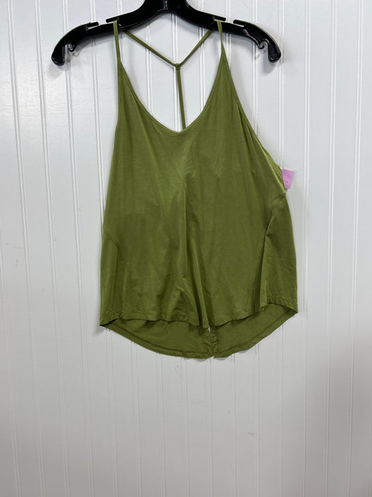 Athletic Tank Top By Lululemon In Green, Size:Xs