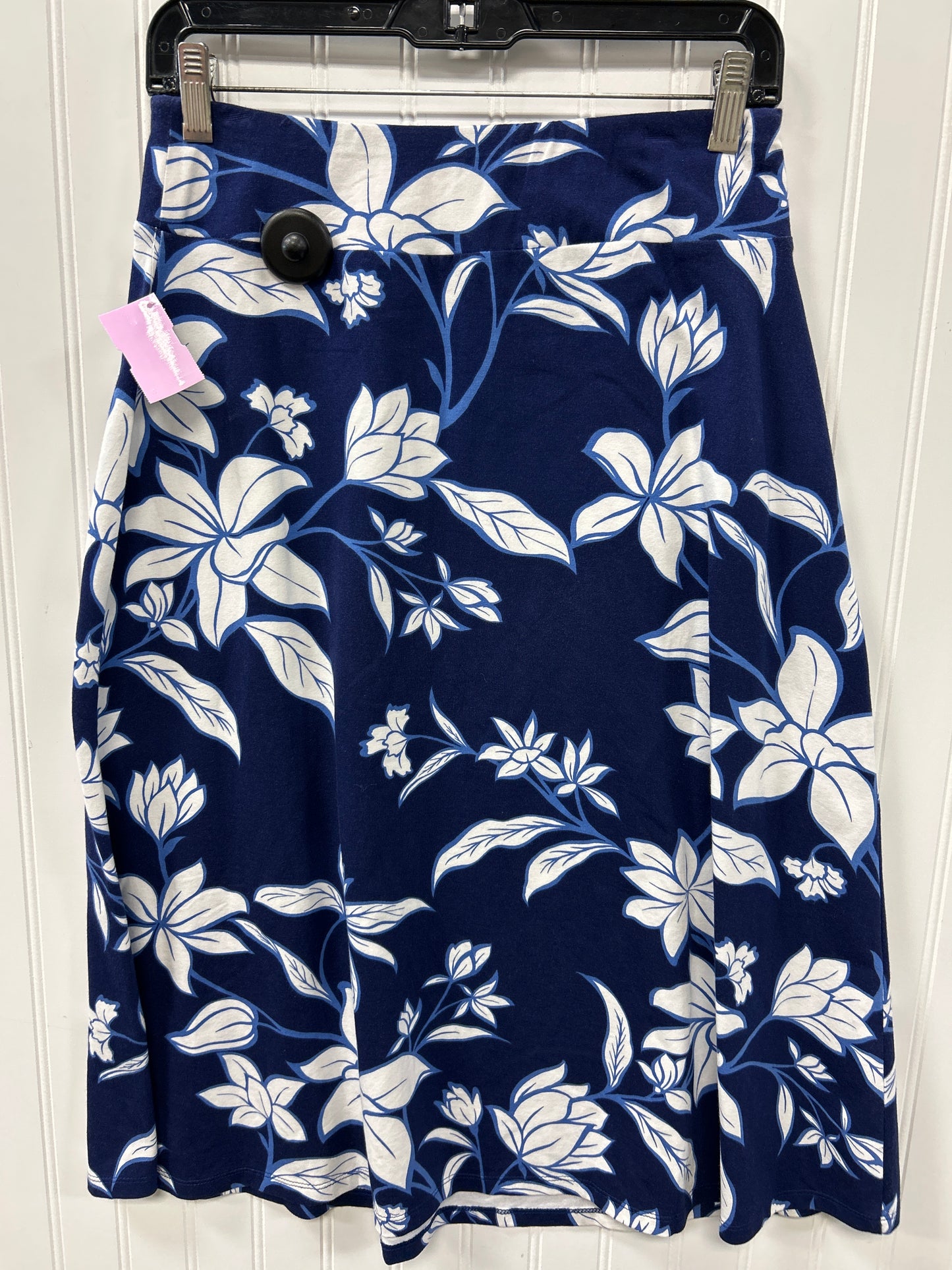 Skirt Maxi By Talbots In Navy, Size:Sp