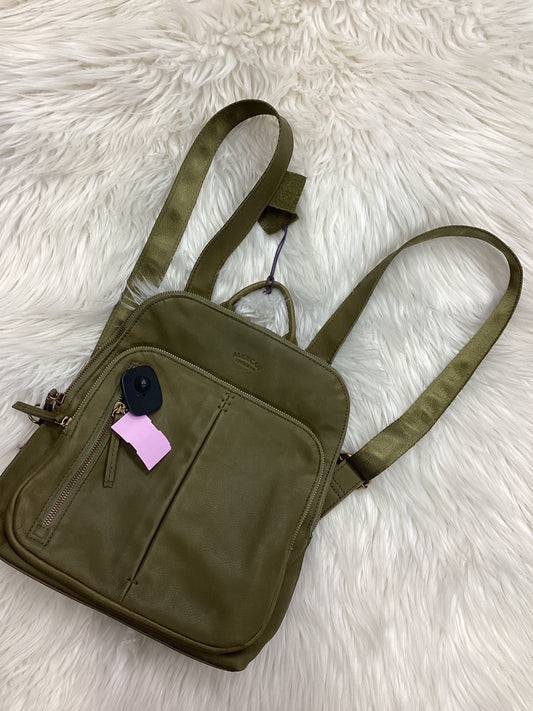 Handbag Leather By Cma In Green, Size:Medium