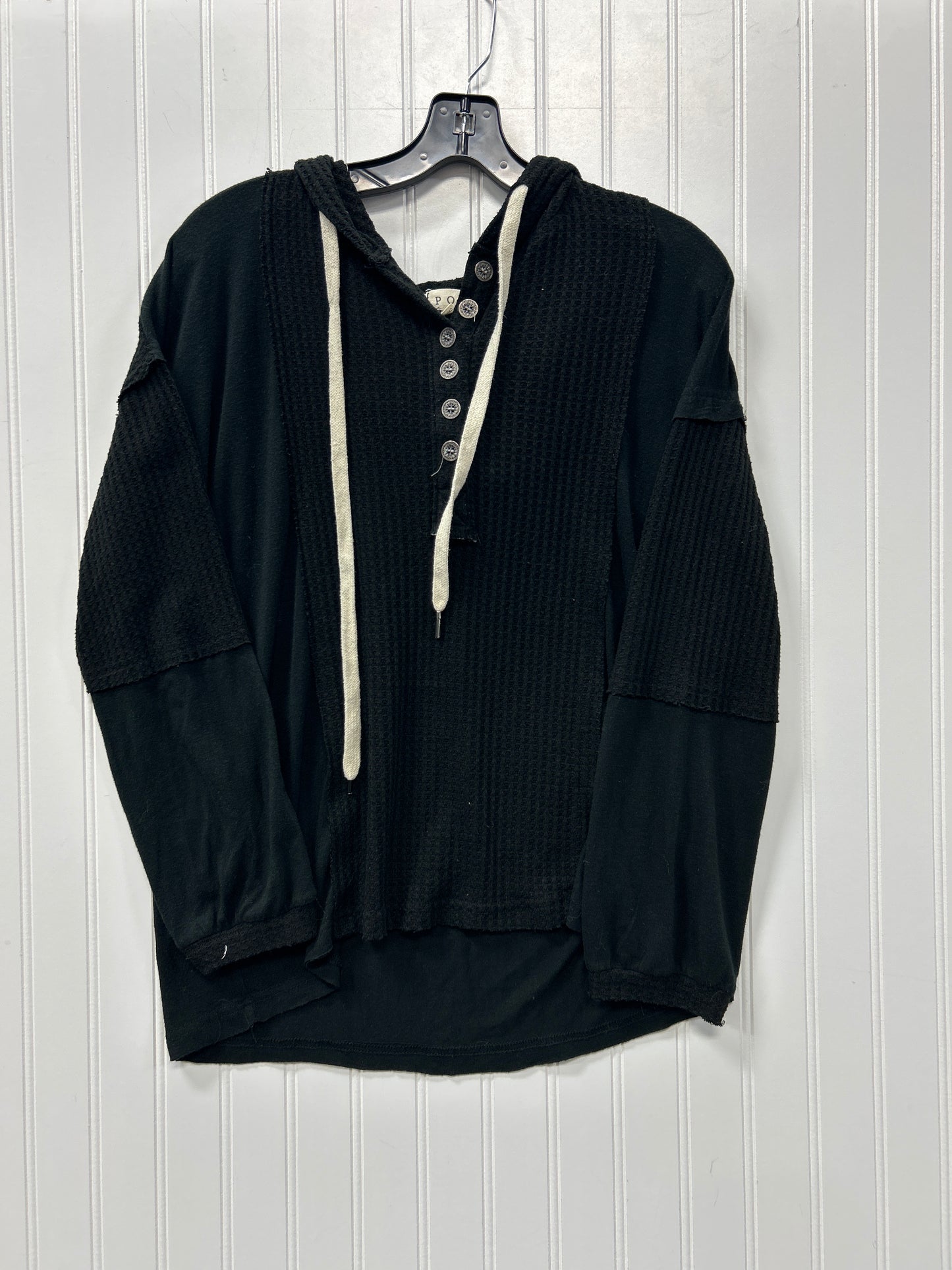 Top Ls By Pol In Black, Size:S