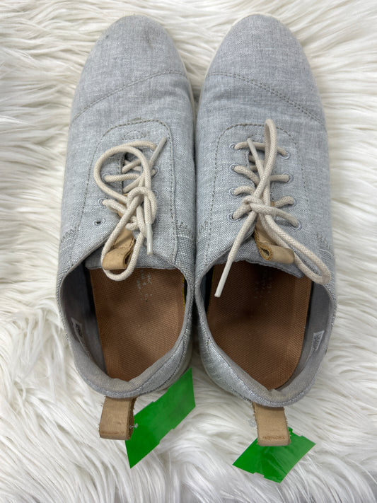 Shoes Sneakers By Toms In Grey, Size:9
