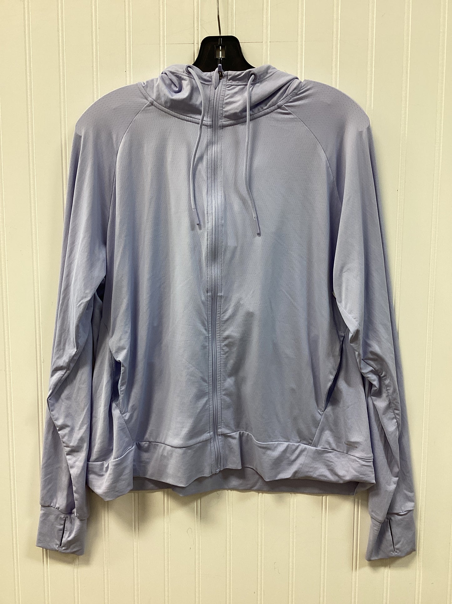 Athletic Jacket By Mondetta In Purple, Size:L