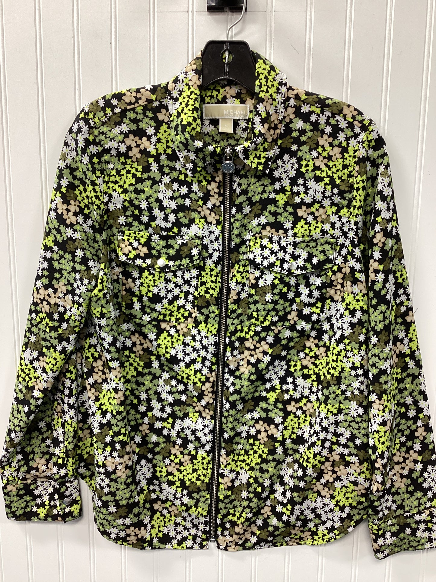 Top Ls By Michael By Michael Kors In Green, Size:M
