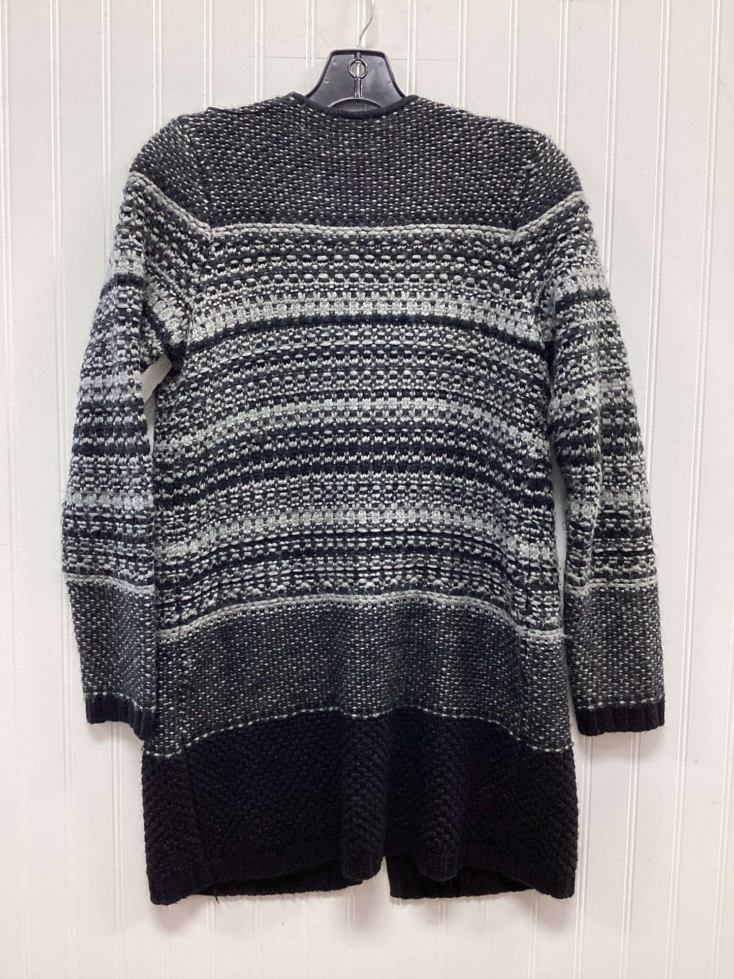 Sweater Cardigan By Ann Taylor In Black, Size:S