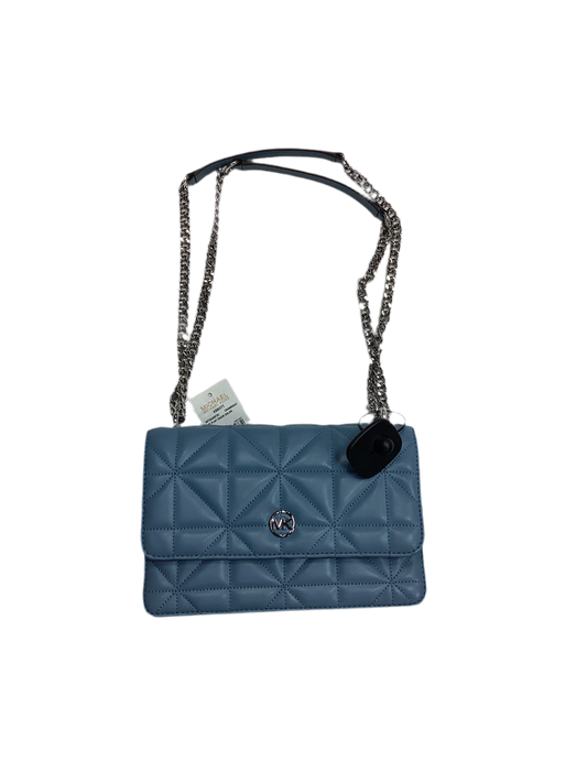 Handbag Designer By Michael Kors In Blue, Size:Medium
