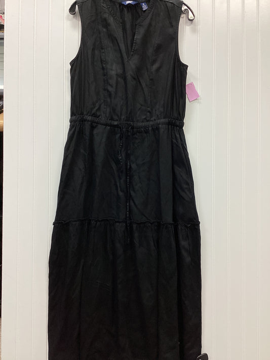 Dress Casual Maxi By Lands End In Black, Size:M