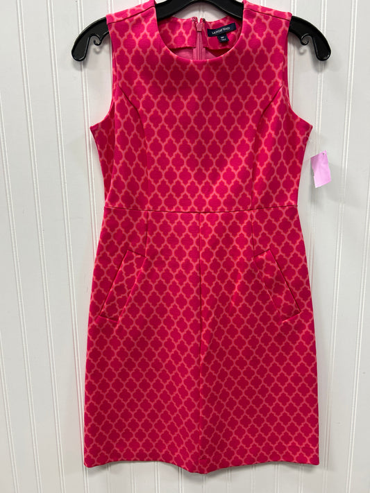 Dress Work By Lands End In Pink, Size:0P