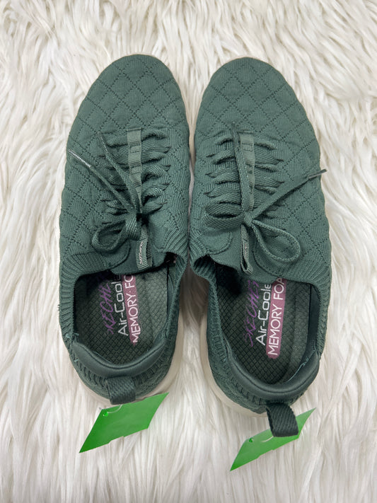 Shoes Athletic By Skechers In Green, Size:8