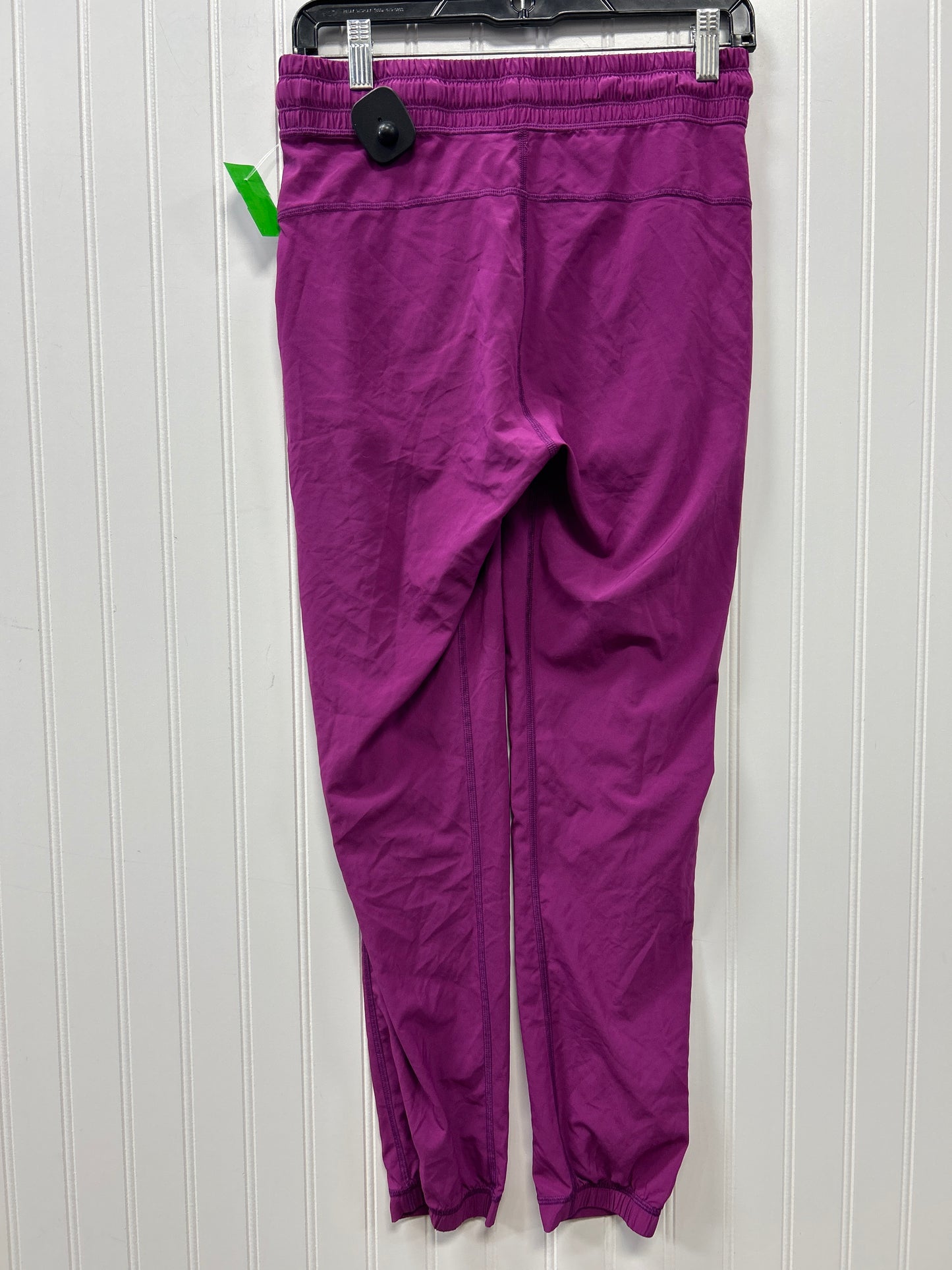 Athletic Pants By Lululemon In Purple, Size:4