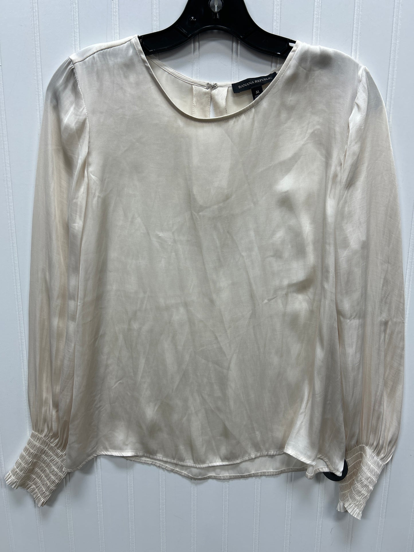 Top Ls By Banana Republic In Cream, Size:M