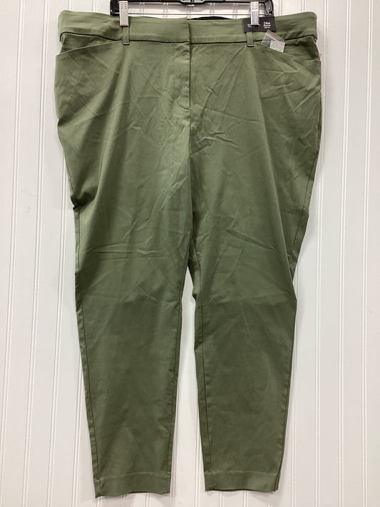 Pants Dress By Maurices In Green, Size:24