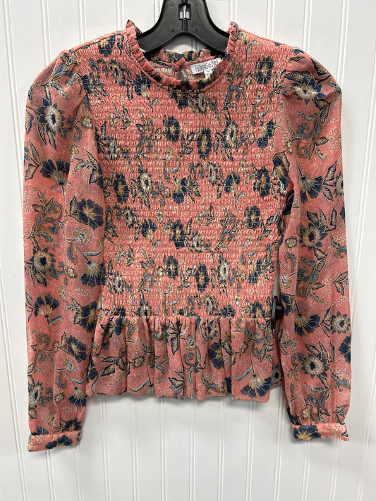 Top Ls By Patrons Of Peace In Pink, Size:Xs