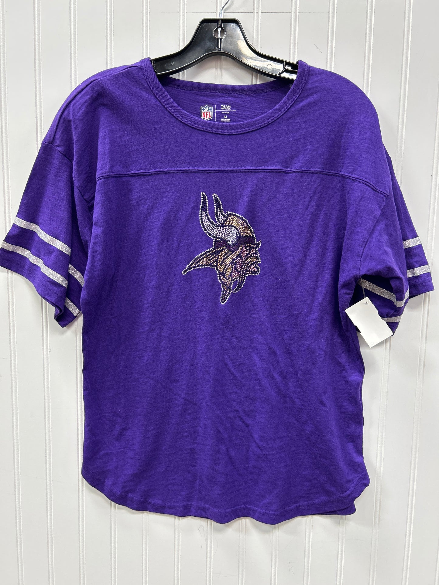 Top Ss By Nfl In Purple, Size:M