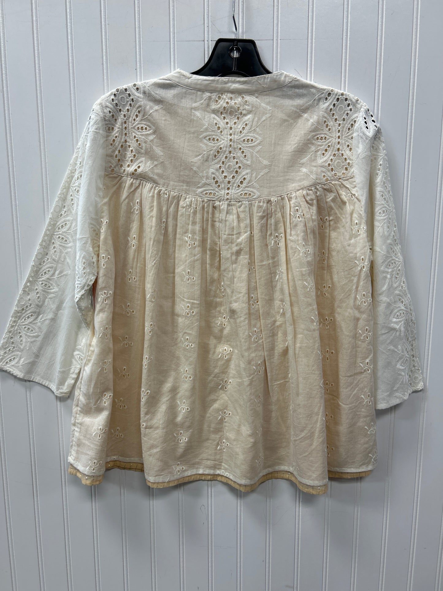 Top Ls By Cmc In Cream, Size:S