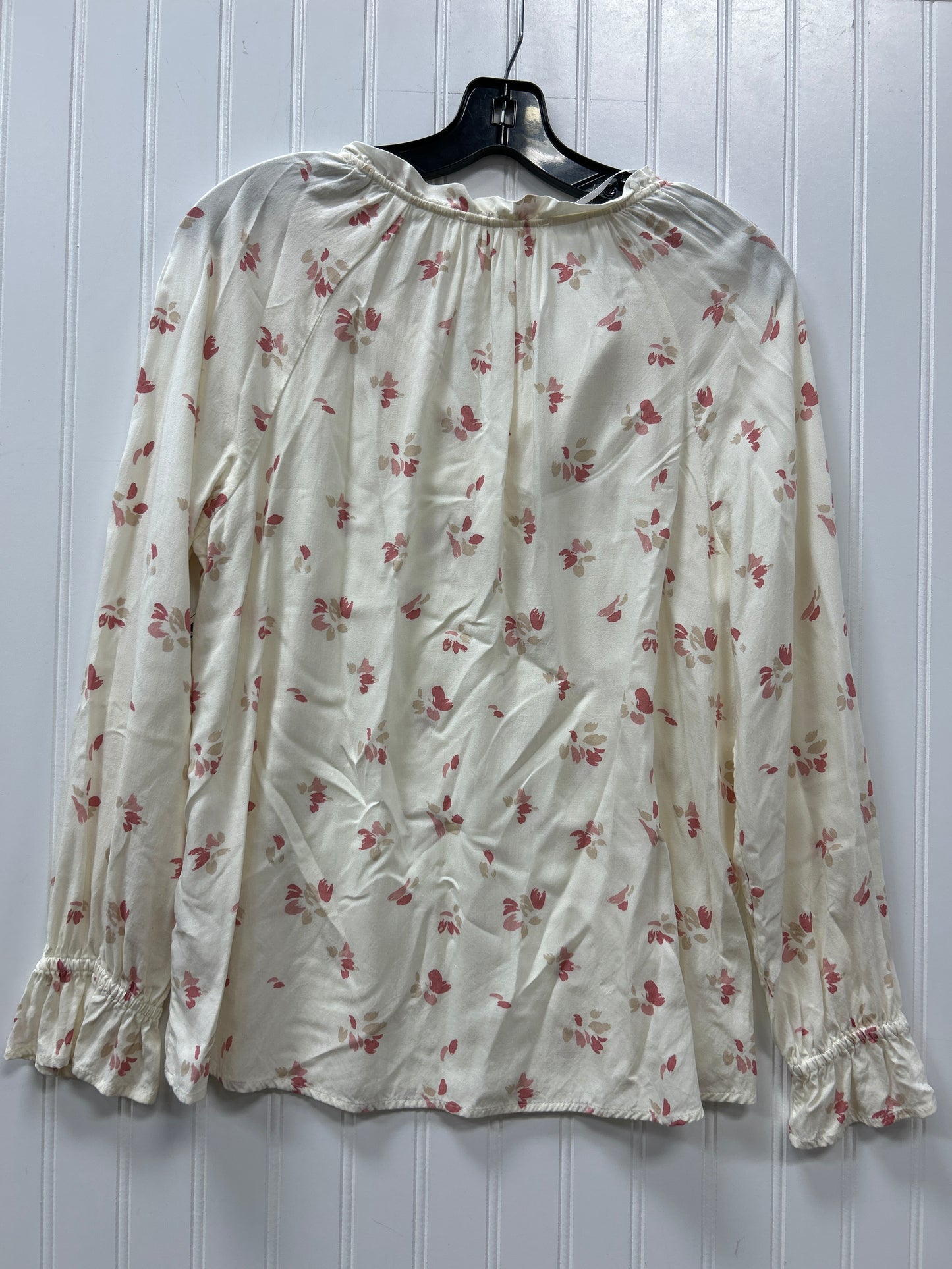 Top Ls By C And C In Cream, Size:M