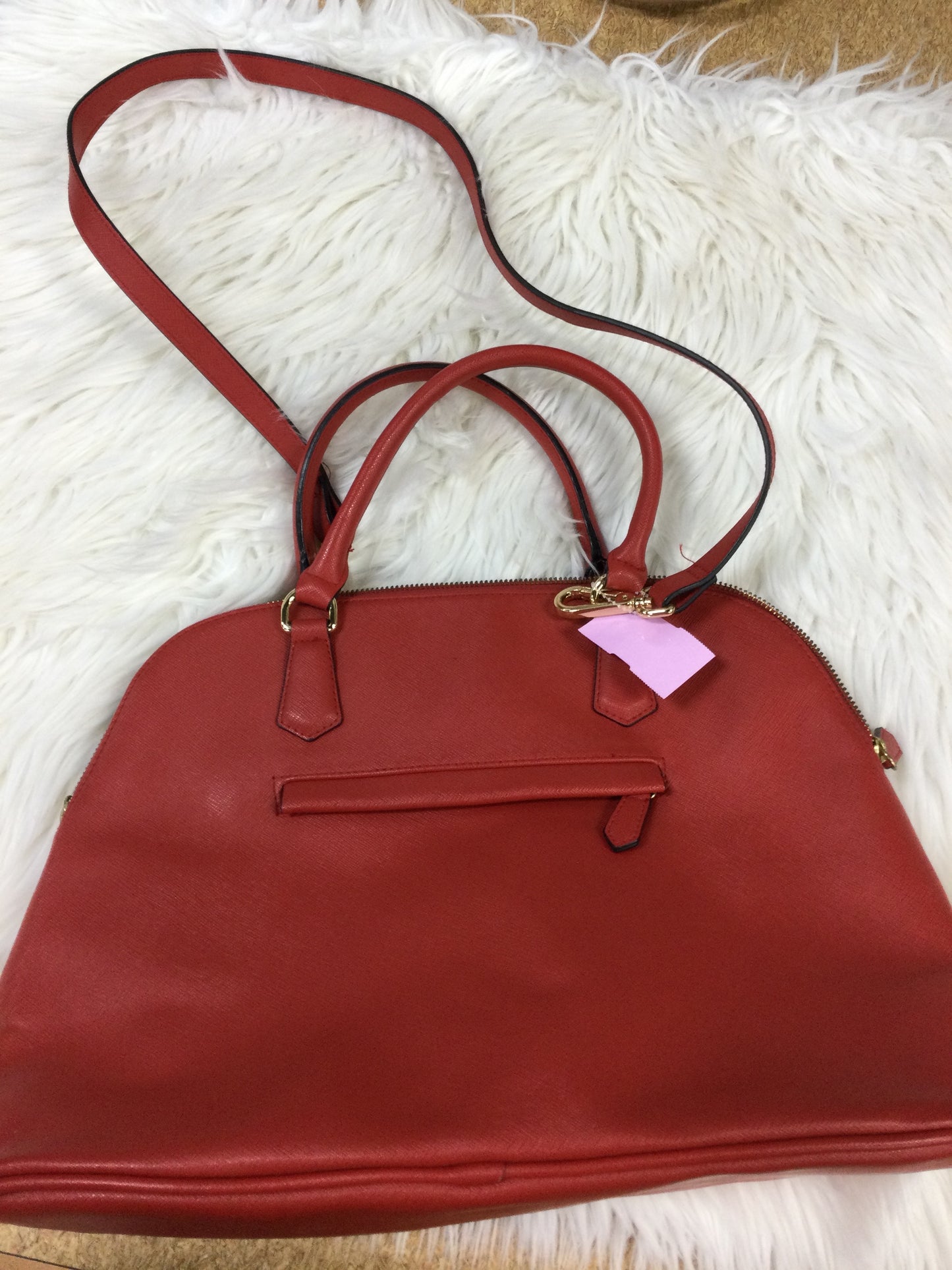 Handbag By Limited In Red, Size:Large