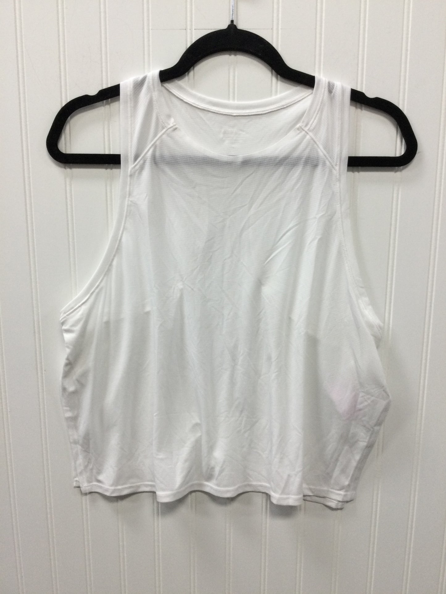 Athletic Tank Top By Athleta In White, Size:L