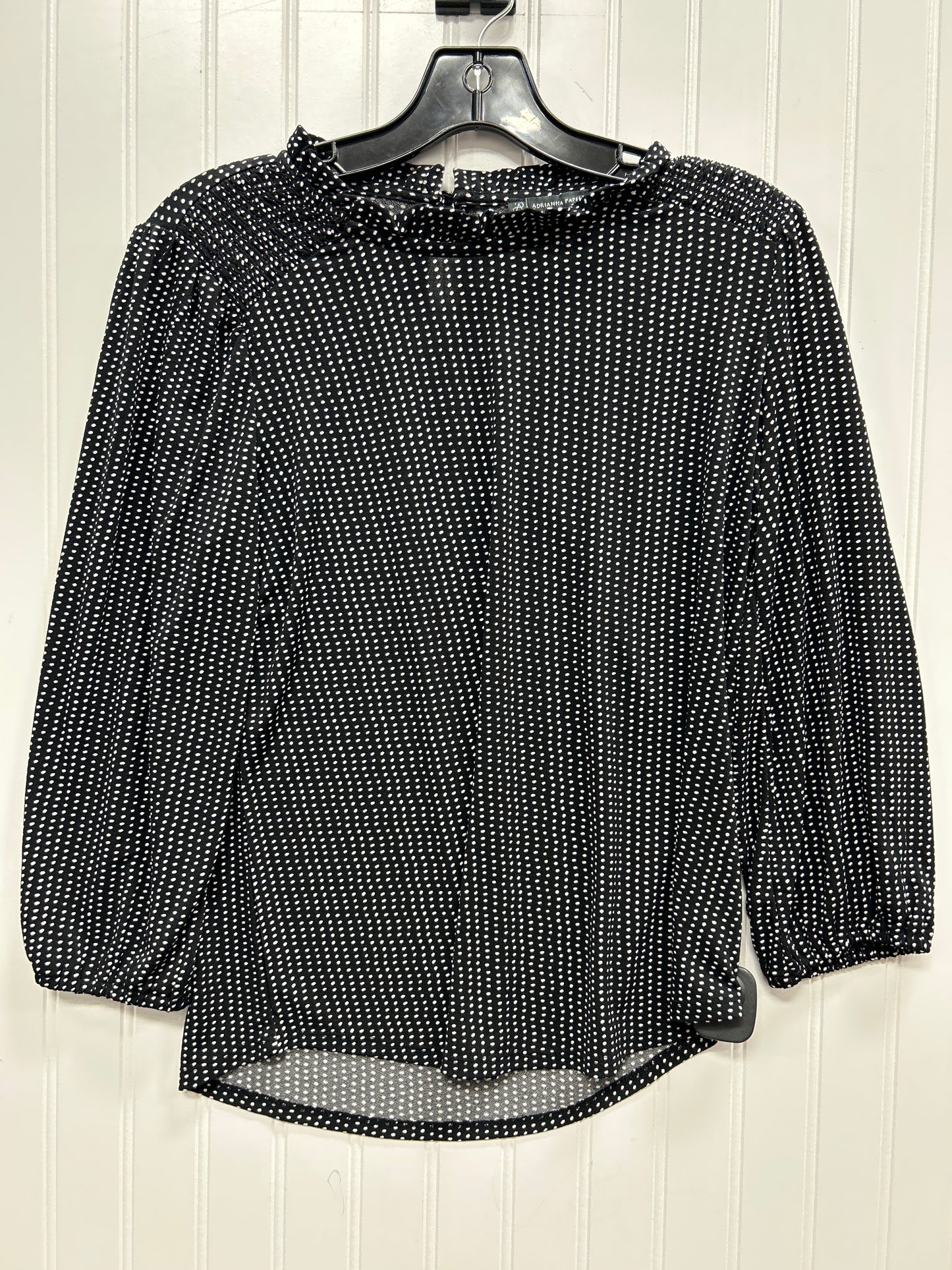 Top Ls By Adrianna Papell In Polkadot Pattern, Size:S