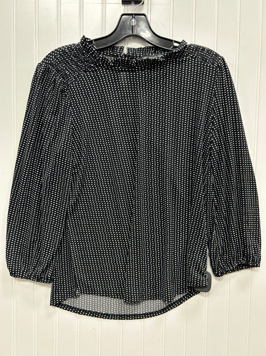 Top Ls By Adrianna Papell In Polkadot Pattern, Size:S