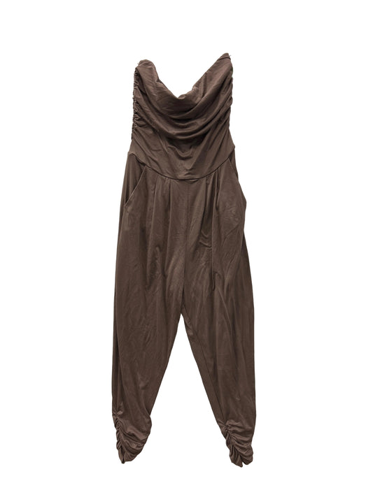 Jumpsuit By Fashion Nova In Brown, Size:S