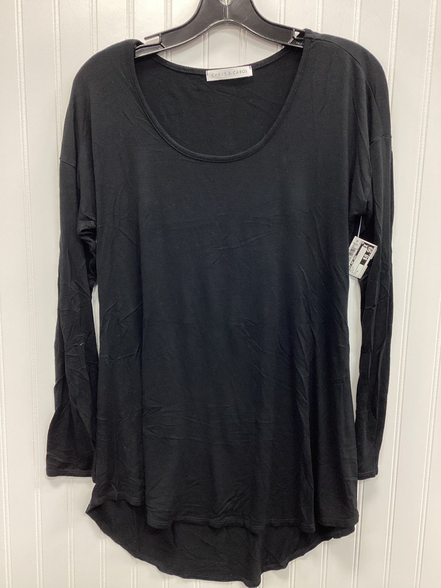 Top Ls By Chris And Carol In Black, Size:M