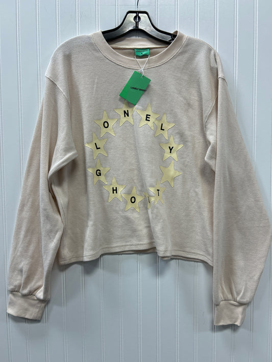 Top Ls By Cmc In Cream, Size:L NWT