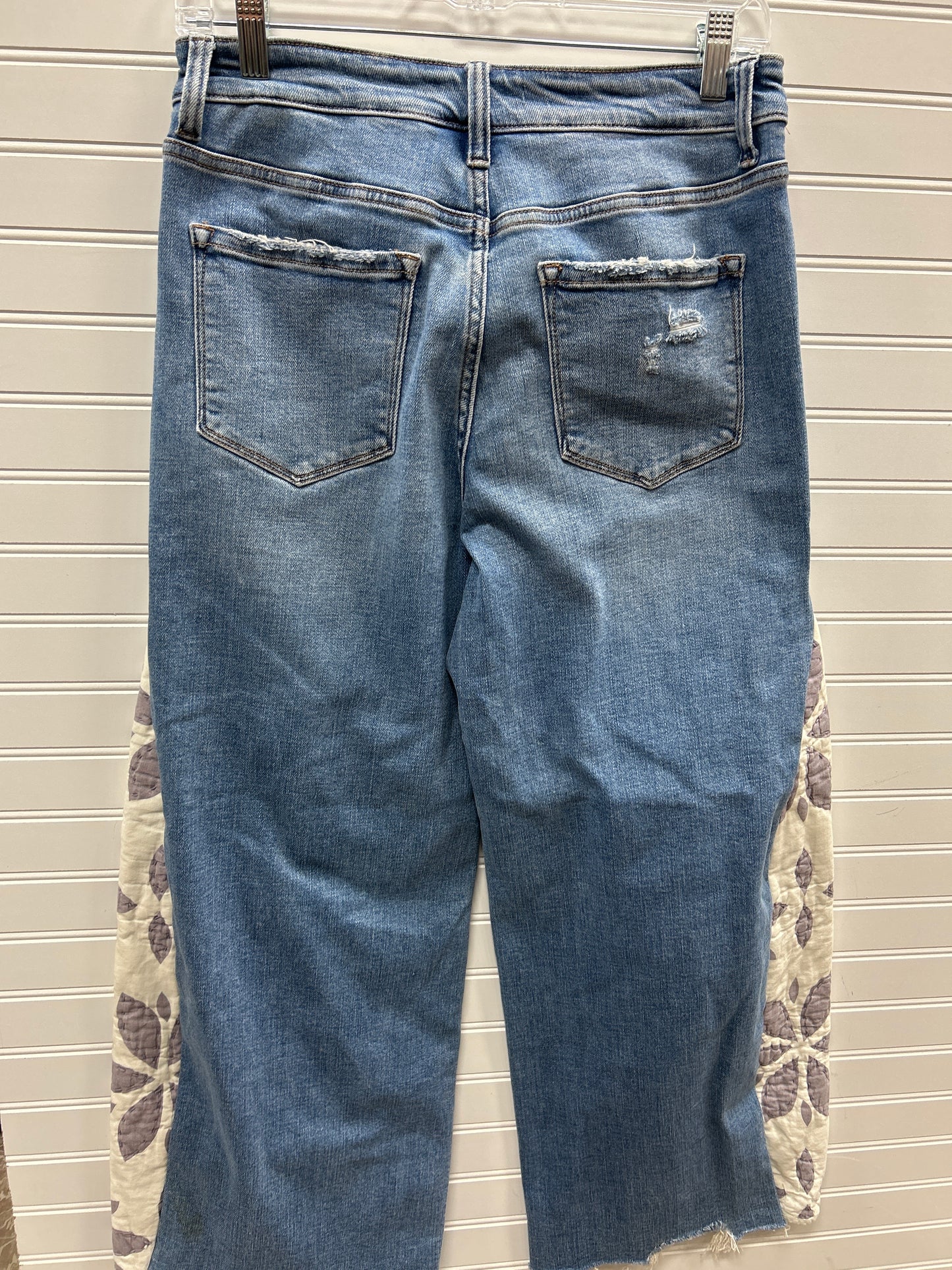 Jeans Wide Leg By Flying Monkey In Blue Denim, Size:6
