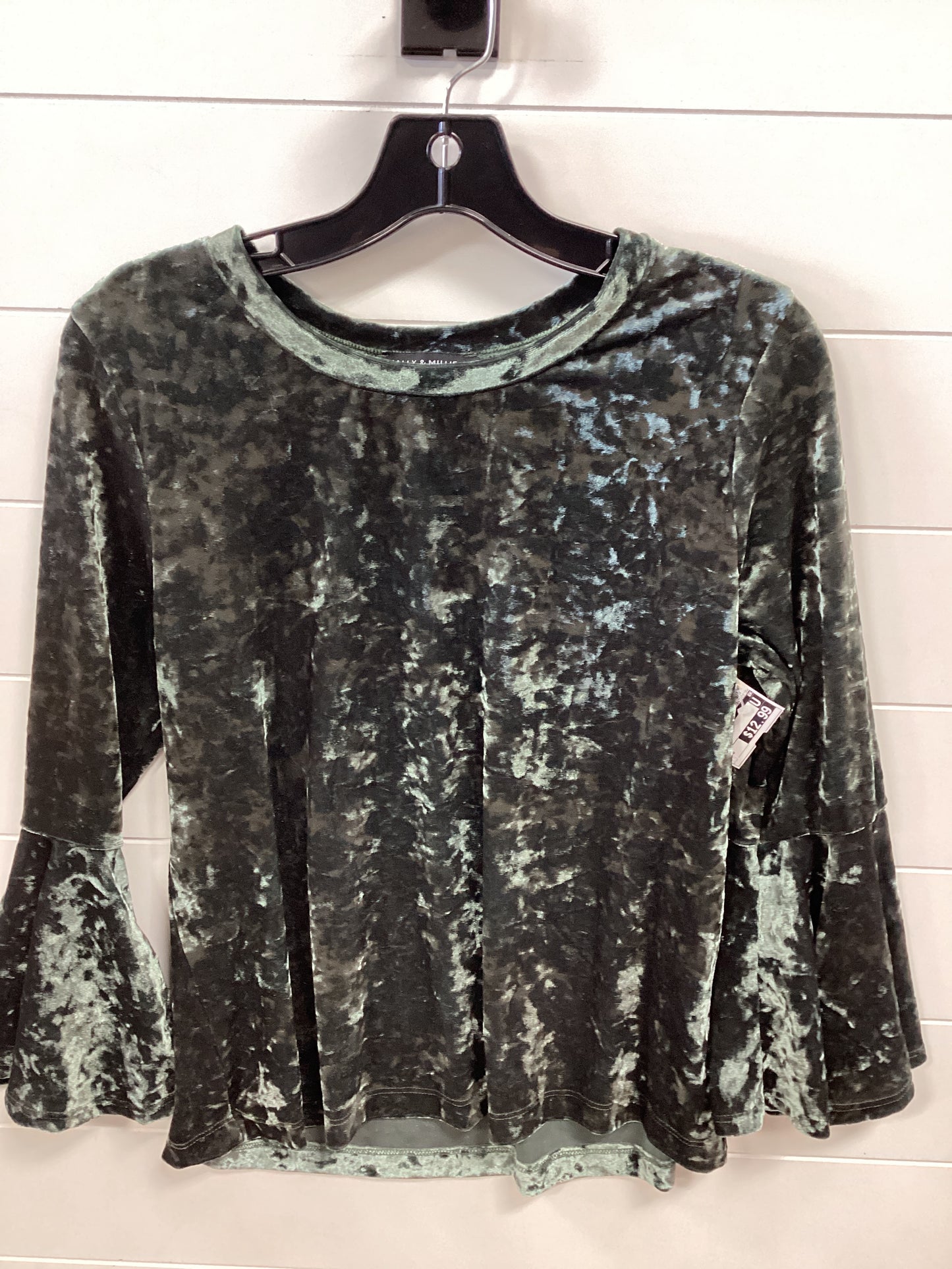 Top Ls By Nally And Millie In Green, Size:S