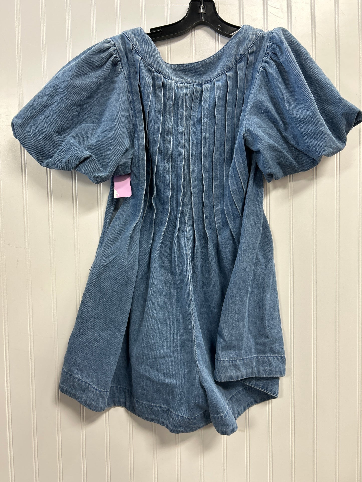 Romper By Altard State In Blue Denim, Size:S
