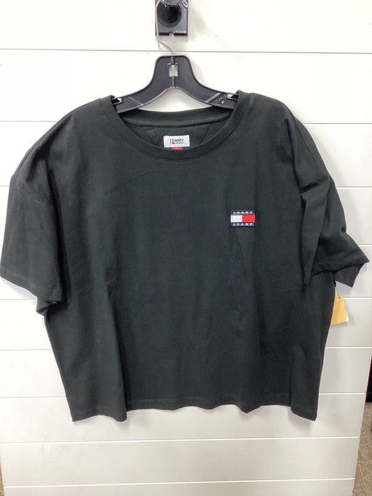 Top Ss By Tommy Hilfiger In Black, Size:1X