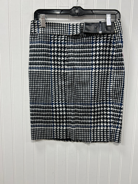 Skirt Midi By Michael By Michael Kors In Black & White, Size:2