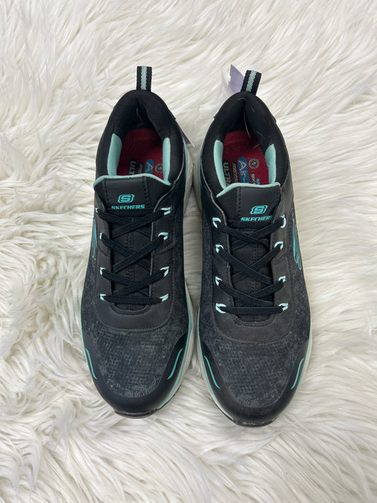 Shoes Athletic By Skechers In Black, Size:9