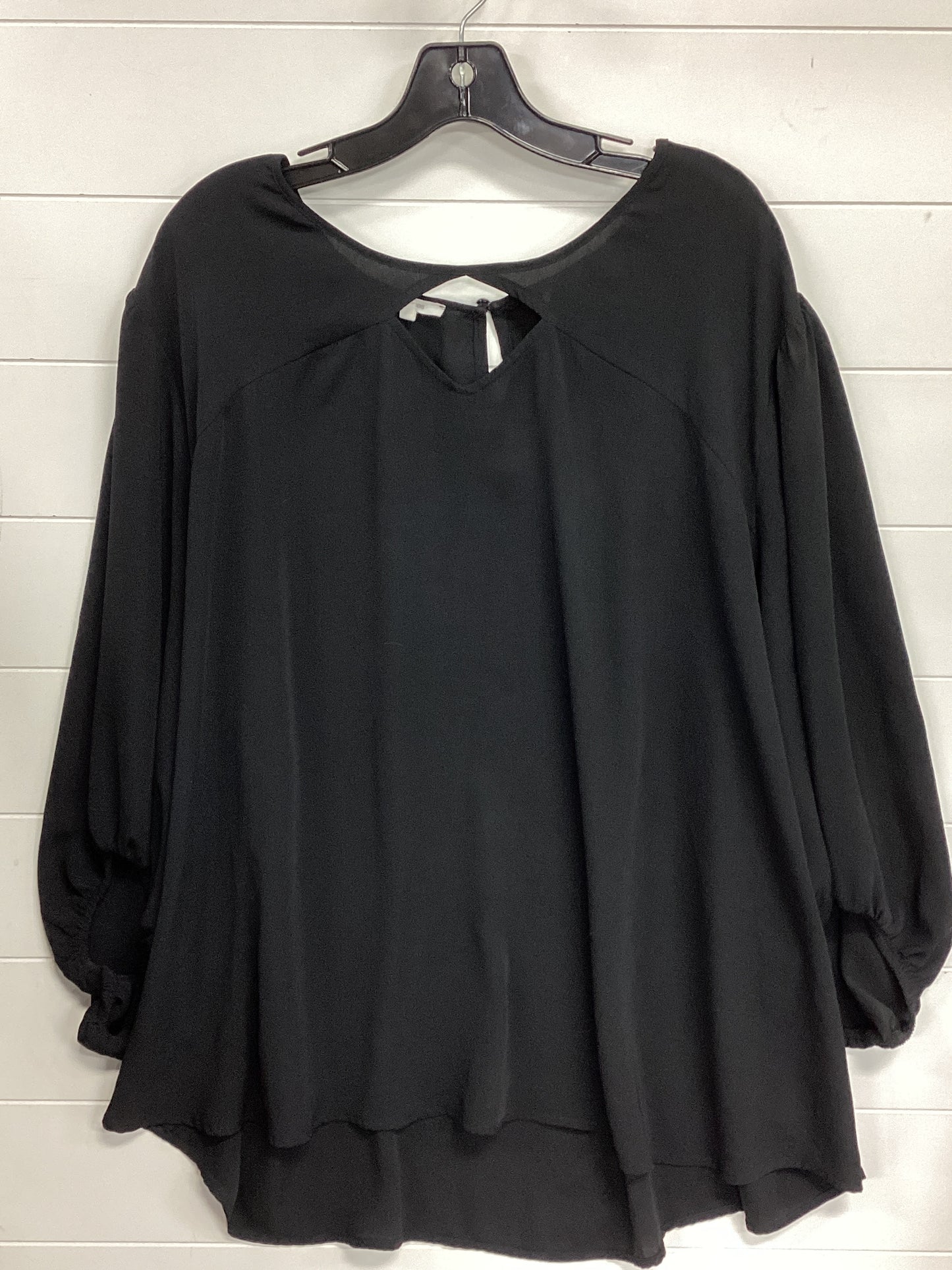 Top Ss By Maurices In Black, Size:4X