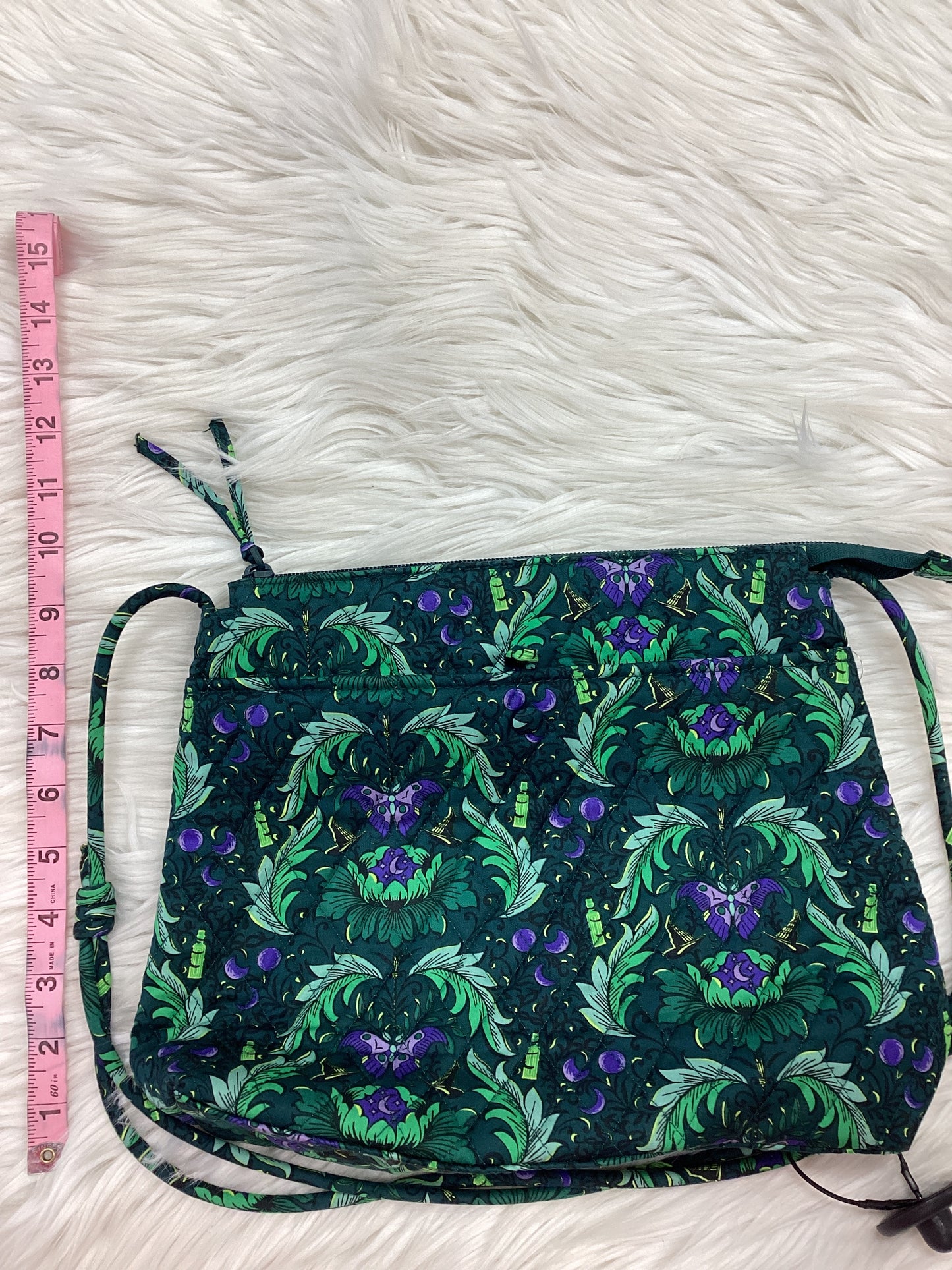 Handbag By Vera Bradley In Green, Size:Medium