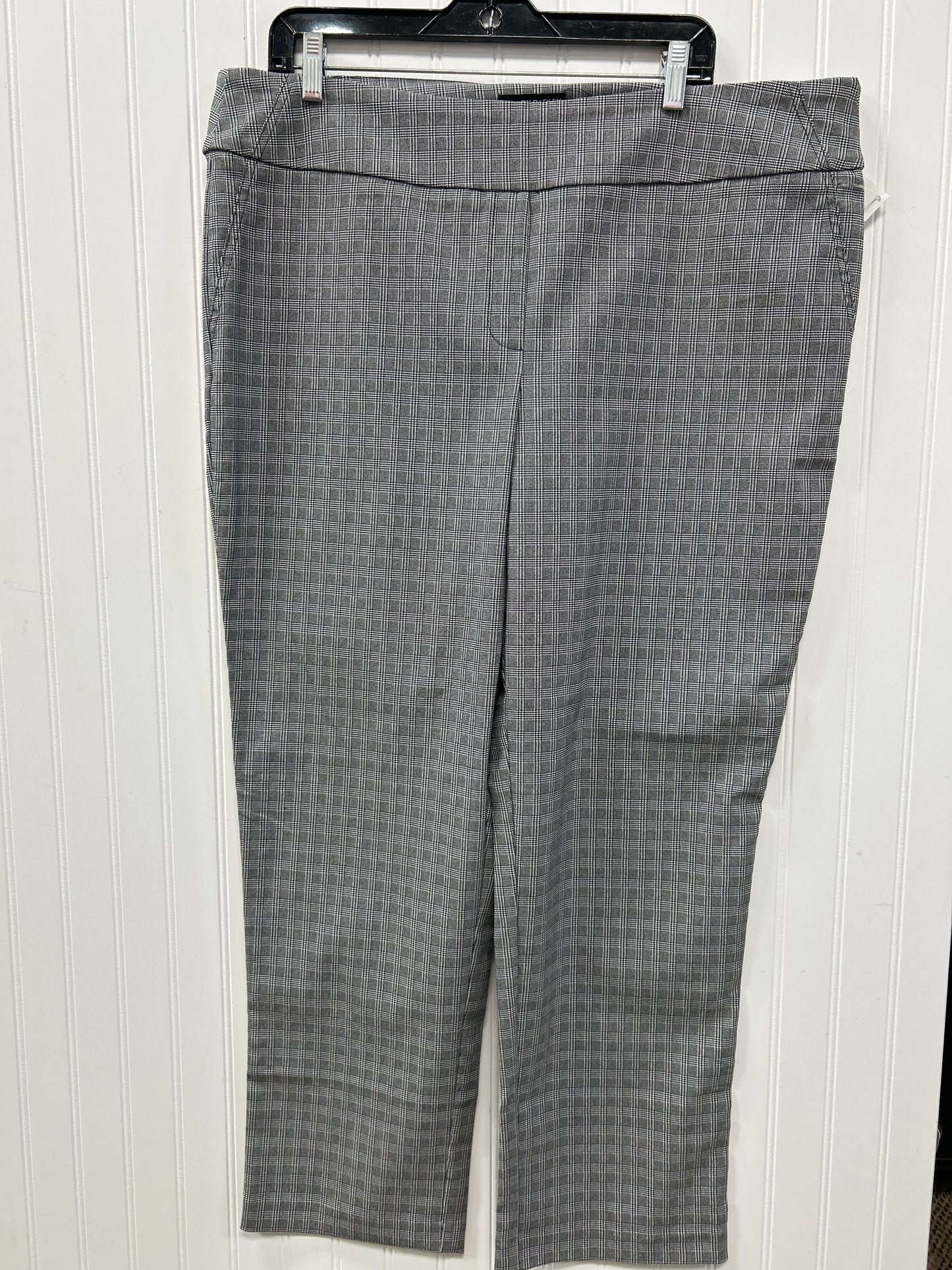 Pants Dress By Hilary Radley In Plaid Pattern, Size:1X