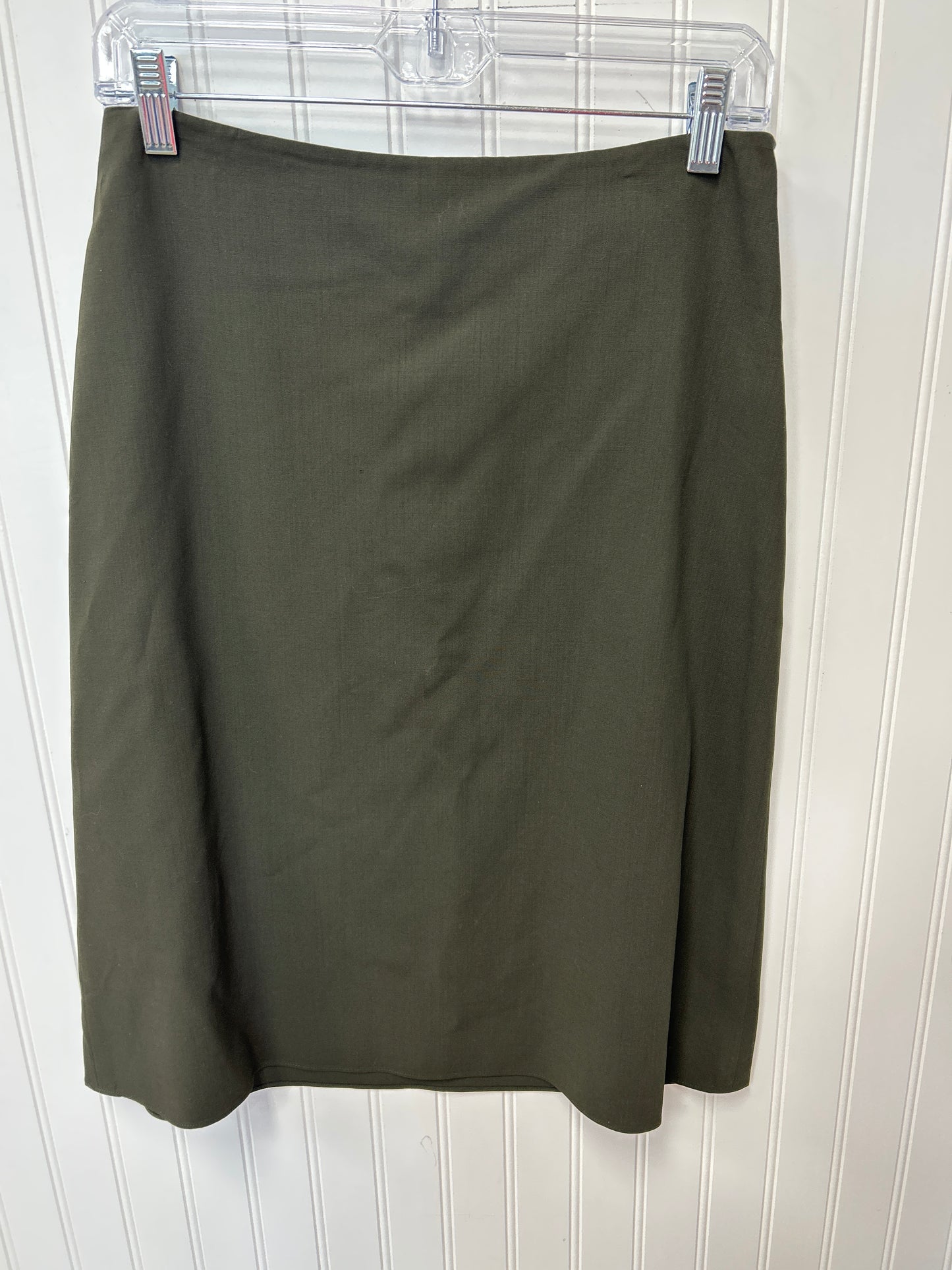 Skirt Midi By Banana Republic In Green, Size:6