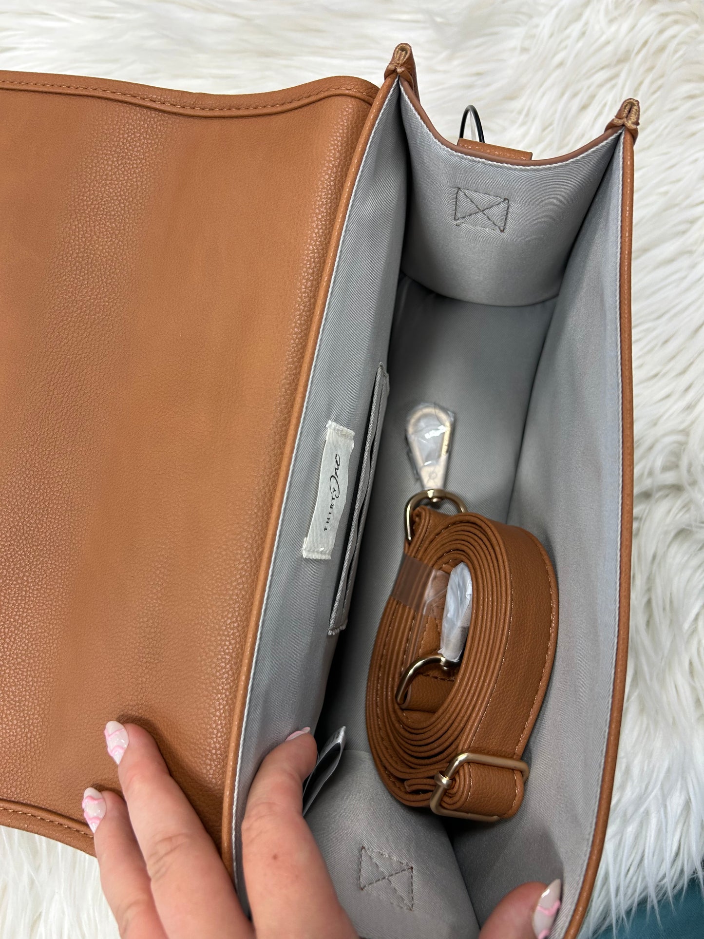 Crossbody By Thirty One In Brown, Size:Medium