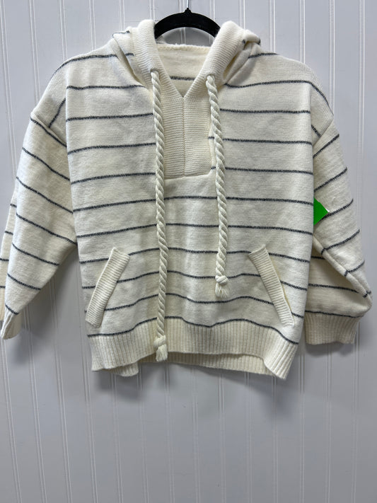 Sweatshirt Hoodie By Cmc In Cream, Size:M