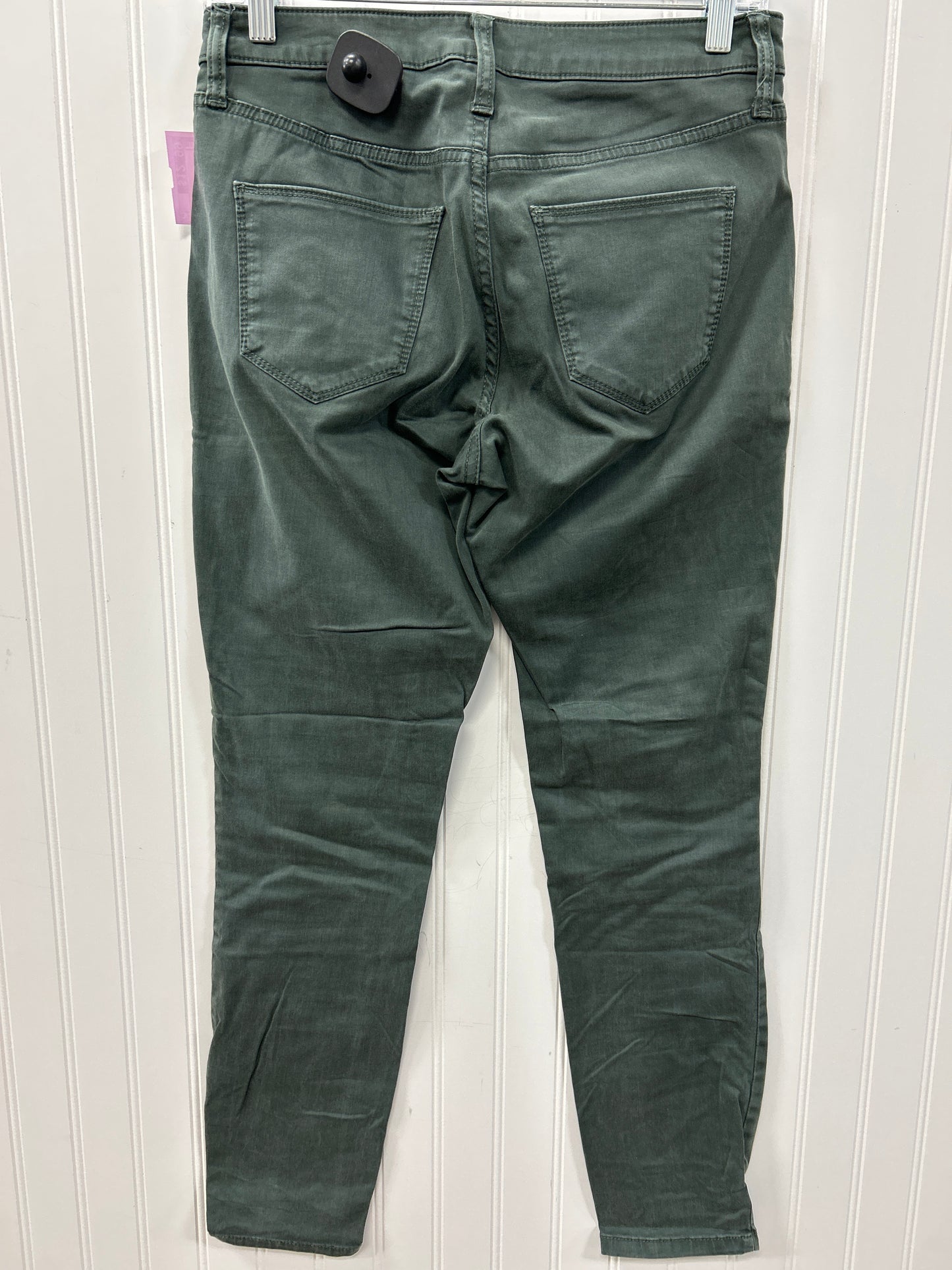 Jeans Skinny By Universal Thread In Green Denim, Size:4