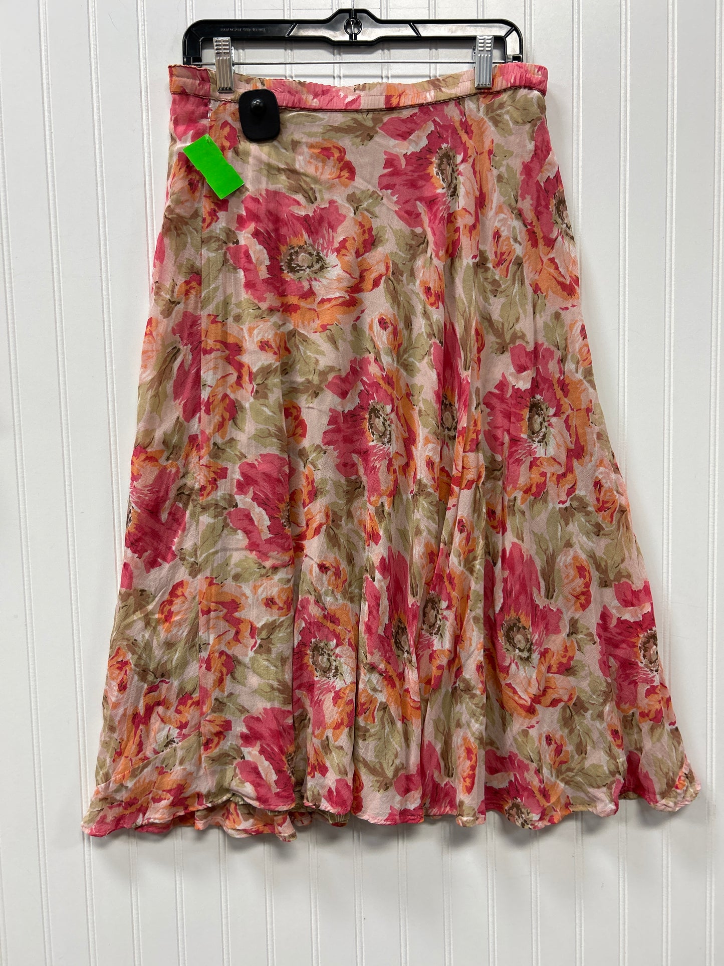 Skirt Maxi By Cmc In Floral Print, Size:Xl