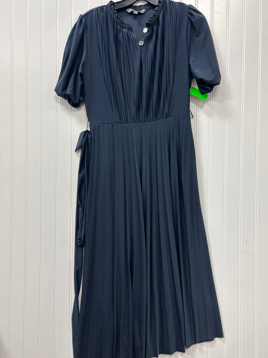 Dress Casual Midi By Sharagano In Navy, Size:4