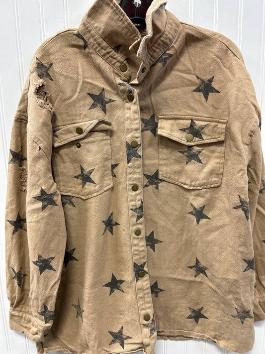 Top Ls By Mittoshop In Brown, Size:Xl