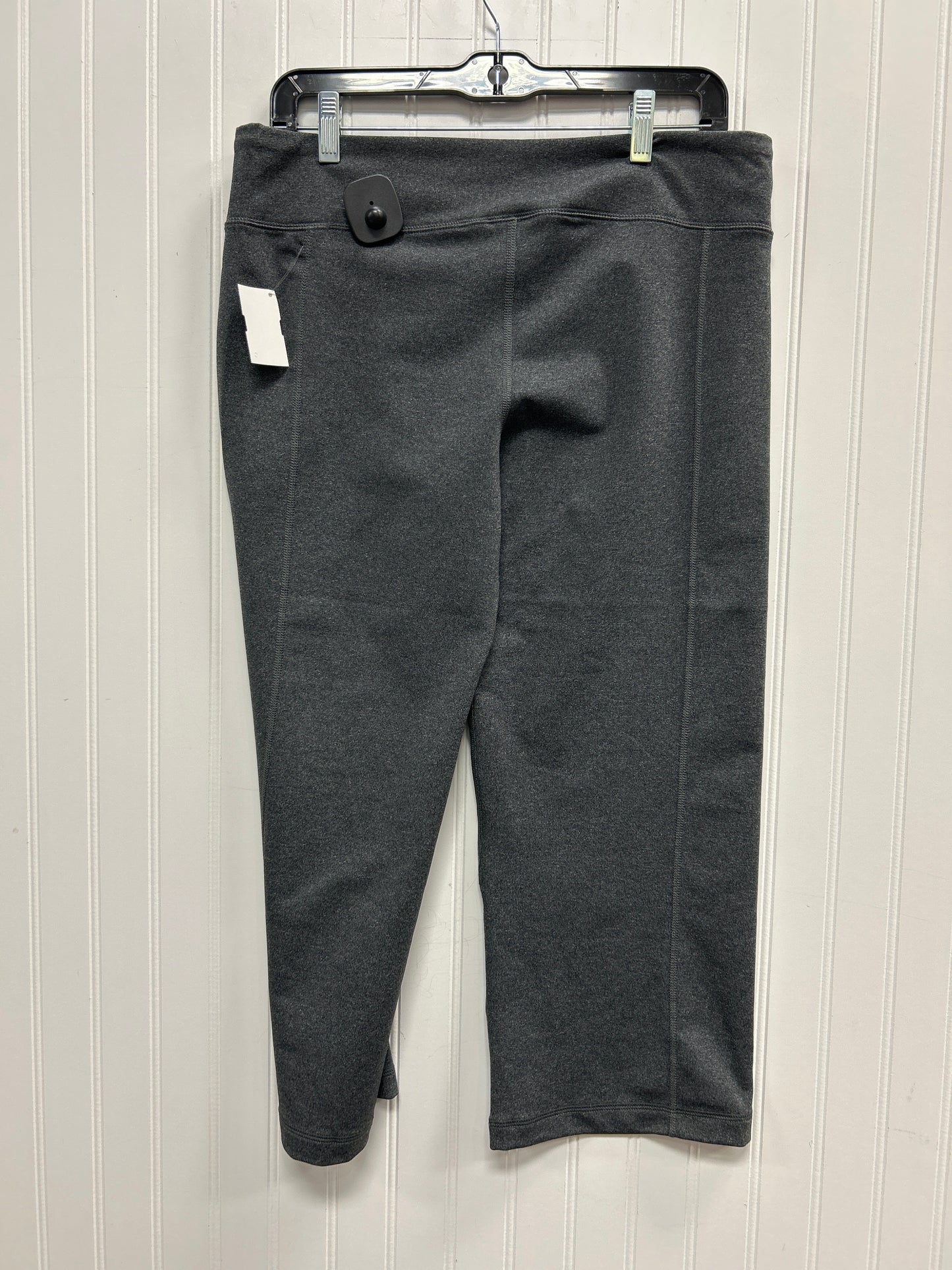 Athletic Leggings By The North Face In Grey, Size:L