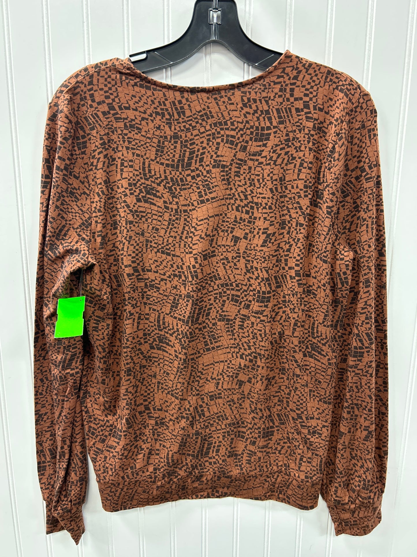 Top Ls By Garnet Hill In Brown, Size:S