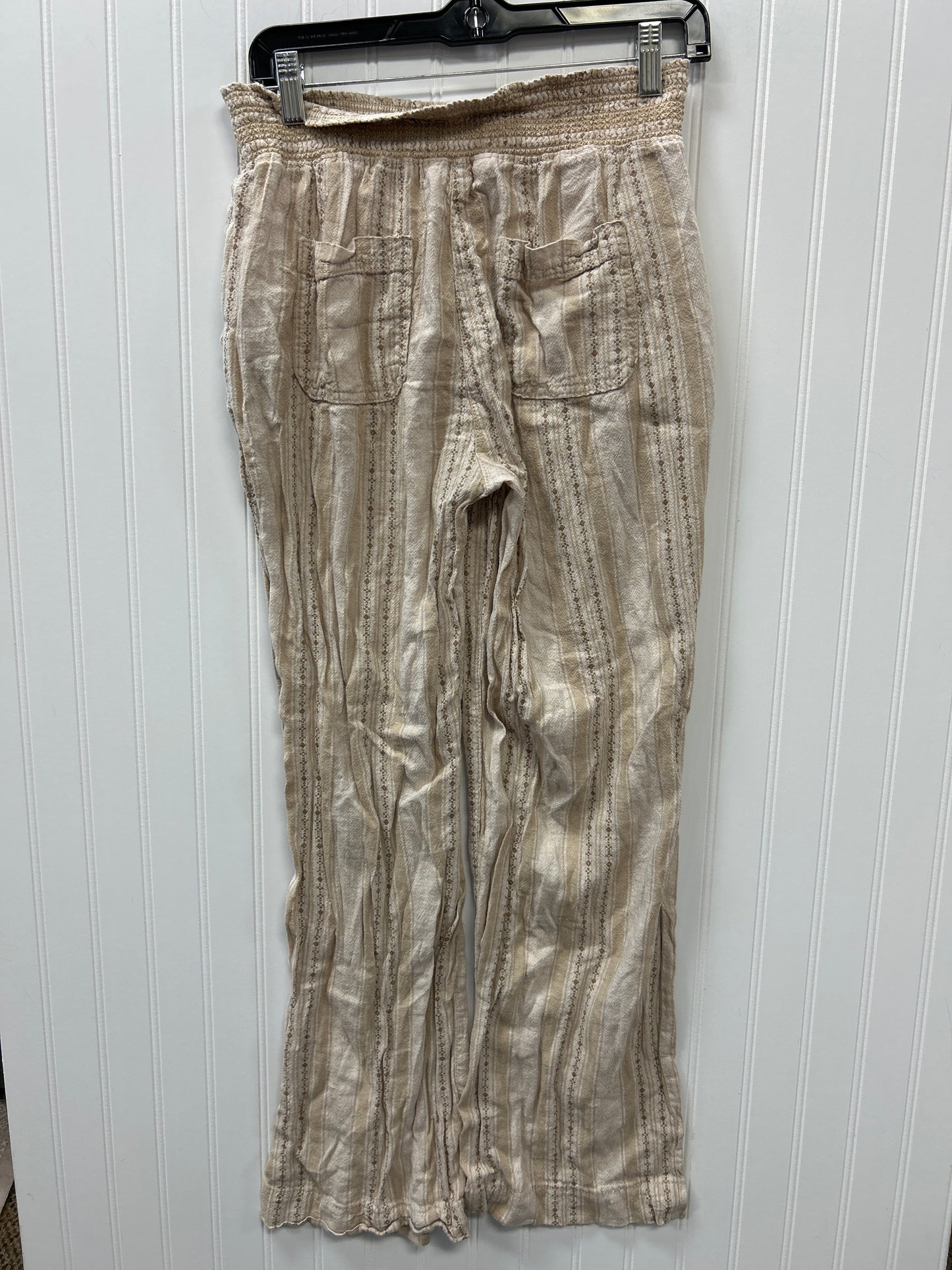 Pants Linen By Briggs In Cream, Size:M