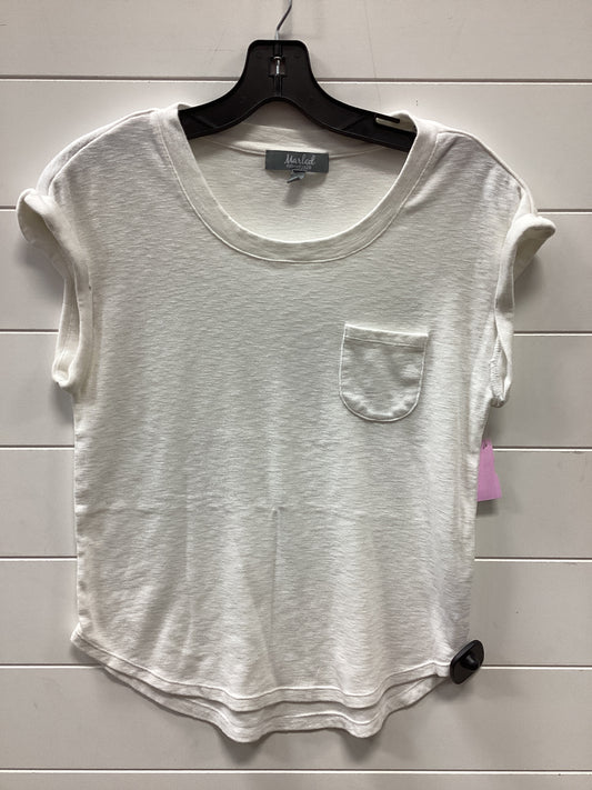 Top Ss By Marled In White, Size:Xs