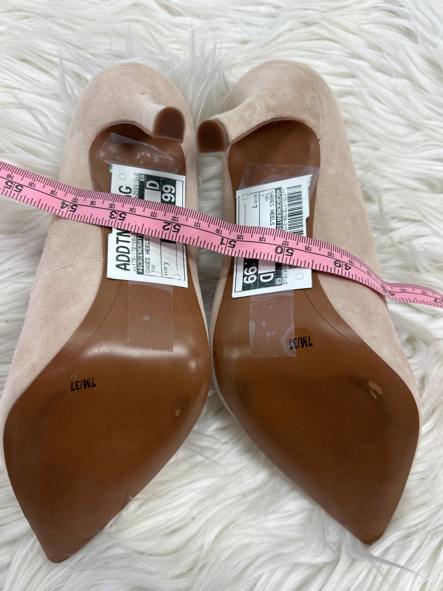 Shoes Heels Stiletto By Bcbgeneration In Tan, Size:7