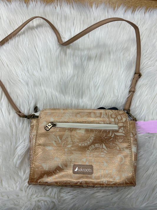 Handbag By Sakroots In Cream, Size:Medium